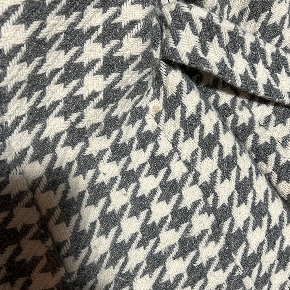 JOSEF Wool Houndstooth Pea Coat - Picture 12 of 12